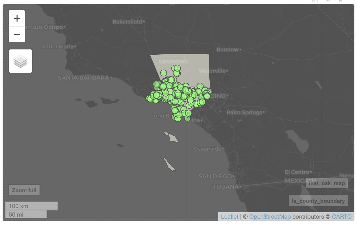 create interactive map and set colors
